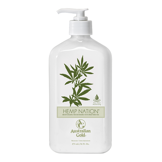 Hemp Nation Original Moisturizing Tan Extender - Doposole Prolungatore di Abbronzatura alla Canapa (535ml)